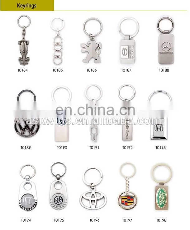 Custom 2D logo soft PVC&Rubber keyring made in China