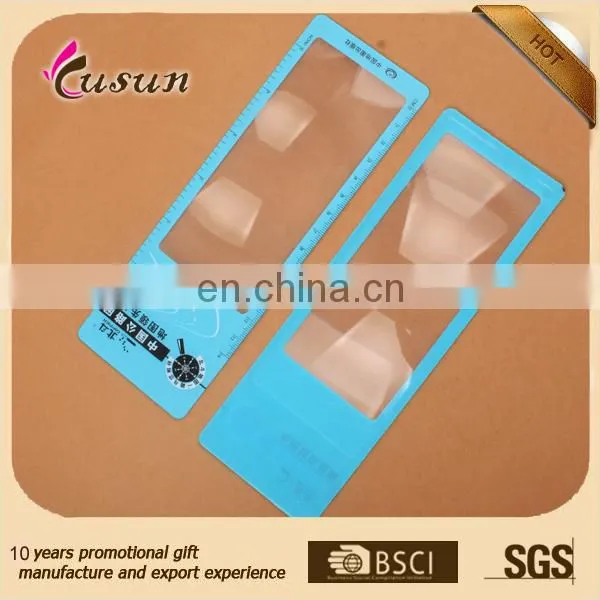 BSCI paper material customized branded magnifying glass