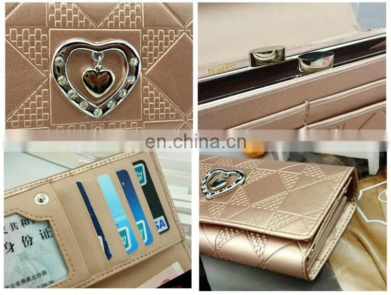 Old Fashion Design High Quality Leather Woman Coin Wallet