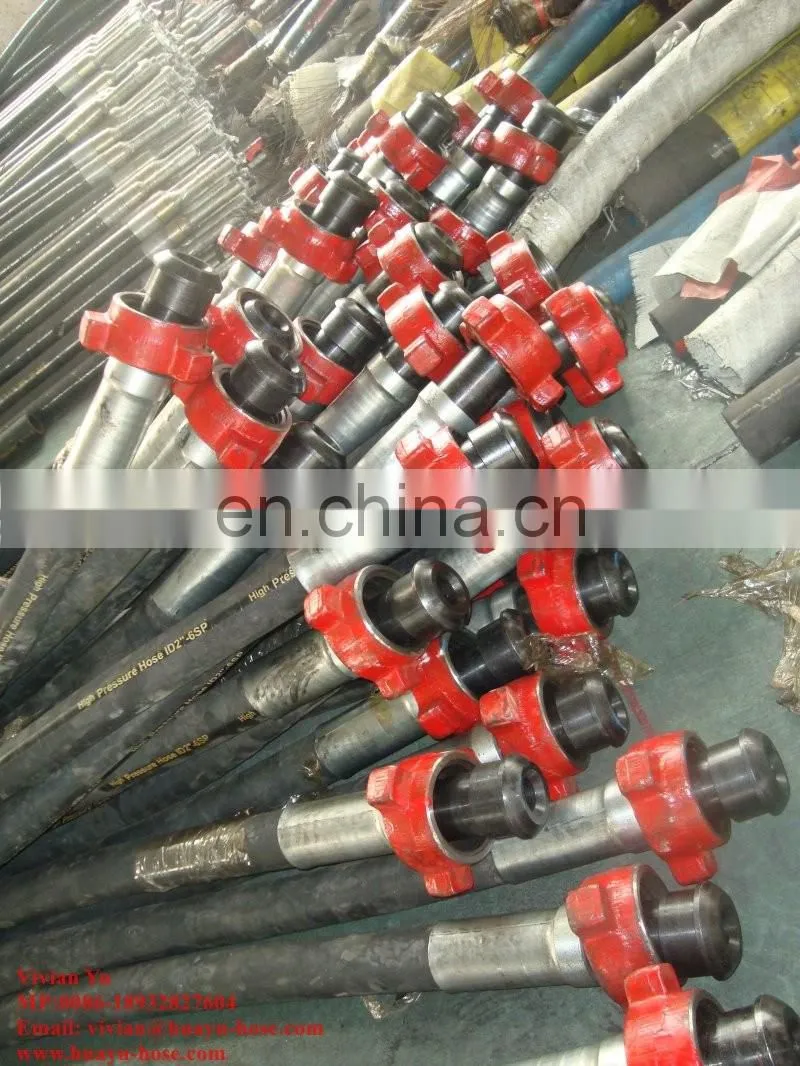 high pressure oilfield drilling hose high quality cement hose