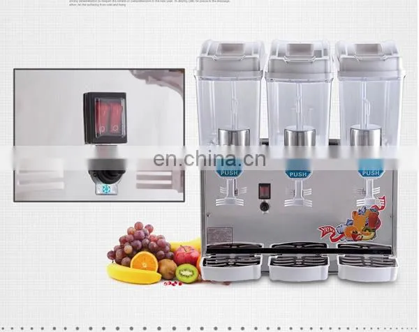 frozen slush machine/slush machine price/mobile food cart for slush machine