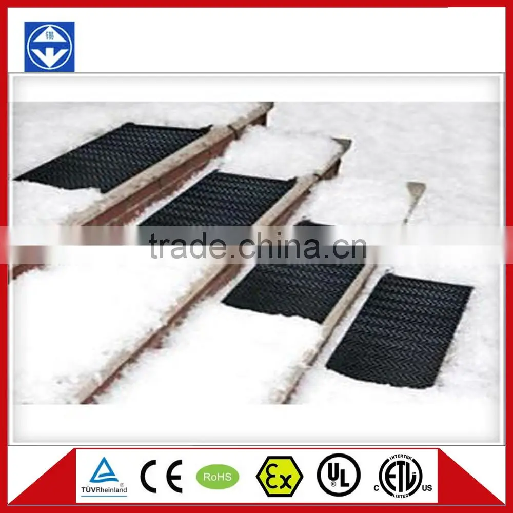 UL outdoor snow melting mat,portable outdoor heating mat,door snow melting mat