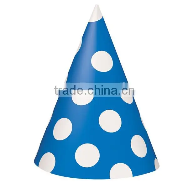 Polka Dot Party Hats (Pink) SB006