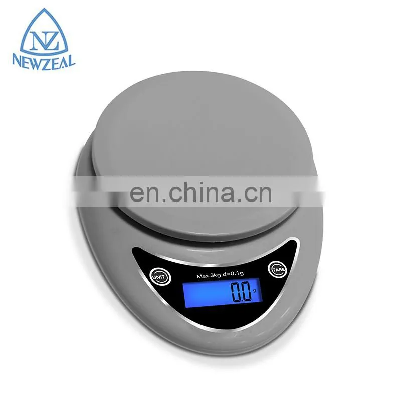 Multifunction 3Kg 5Kg Weight Electronic Digital Weighing Kitchen Food Nutrition Scale With Bowl