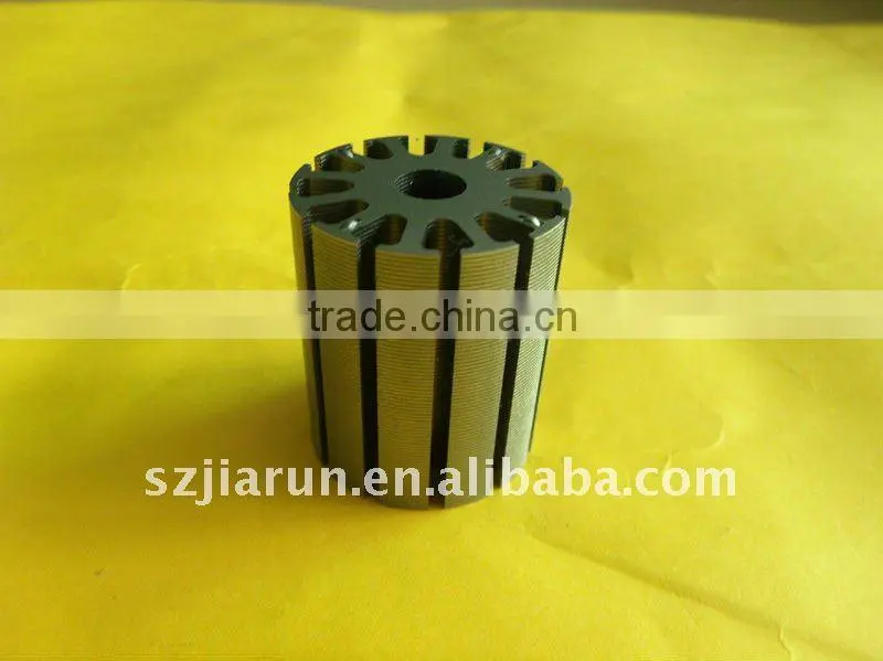 step-less transmission motor rotor and stator