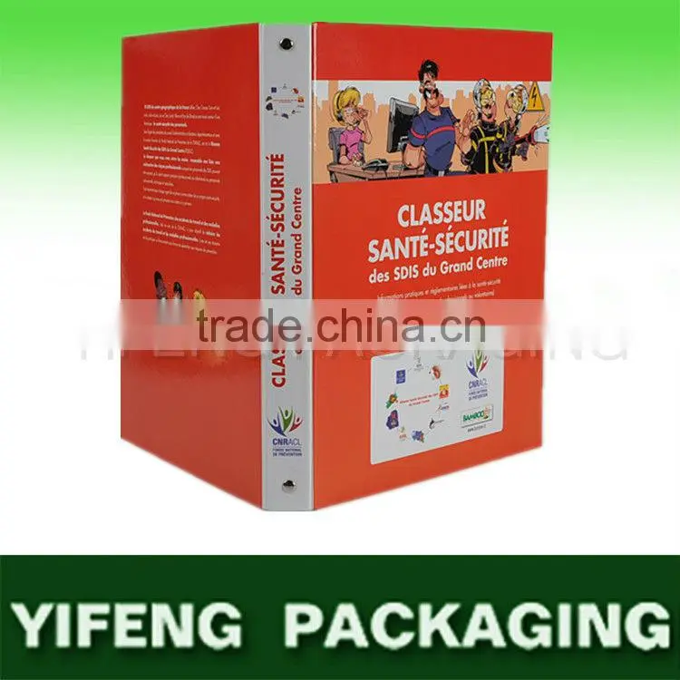 Attractive elegant A3/A4/A5/A6/Fc paper metal ring binder on sale