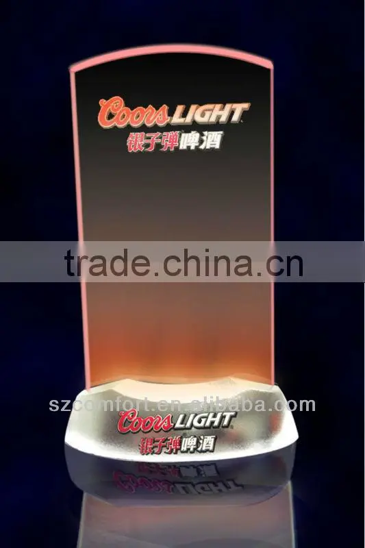 Good promotion acrylic menu folder