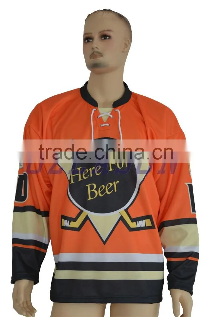 2016 Custom Embroidered Hockey Jerseys,Sublimated Ice Hockey Jersey