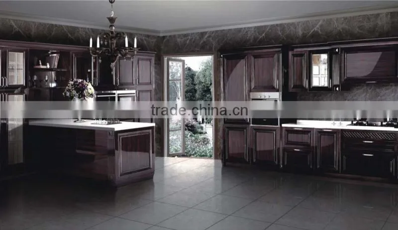 Contemporary kitchen cabinets in classic style(CDY-HK08)