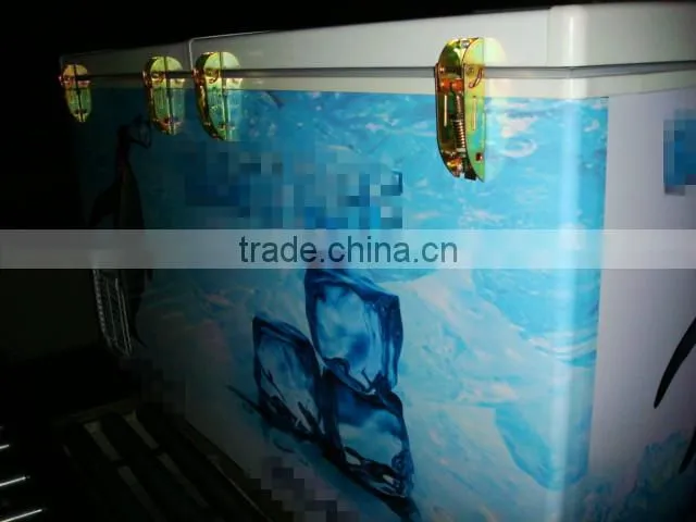 546L big capacity commerical ice cream chest freezer