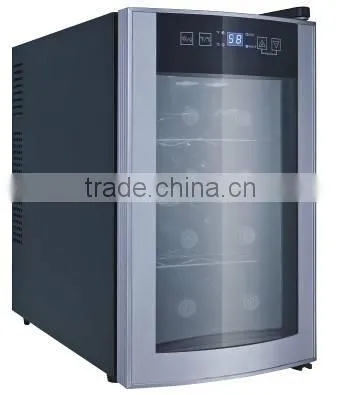 SMAD electric mini wine cooler wine cabinet freestanding wine cellar glass door
