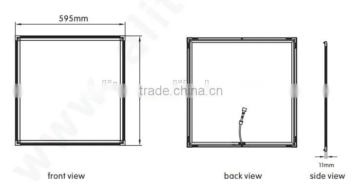 35W/40W/45W Panel lights high cri panel light