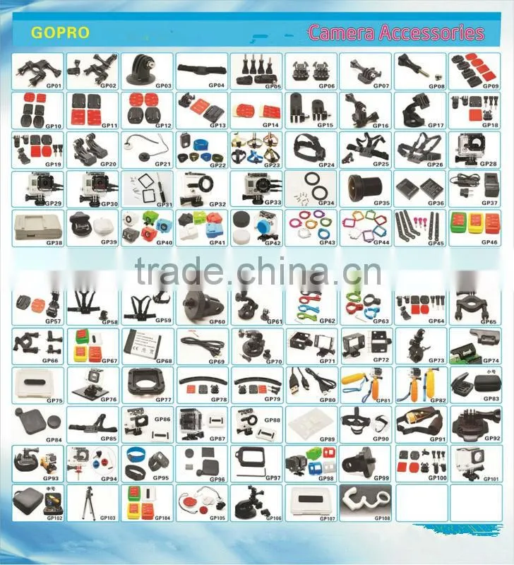 GP218 Miniature camera camera bracket kit for gopros