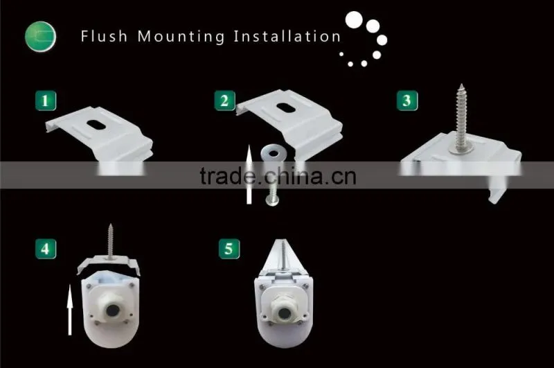 up to 160lm/w wholesale standard gapless interconnection waterproof dustproof IP66 led linear light fixture