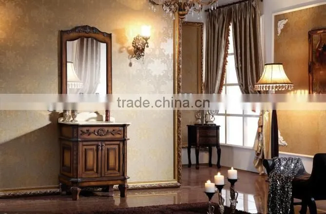 soild wood bathroom vanity