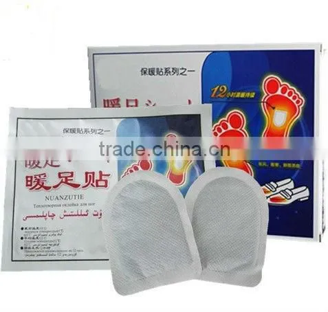 Warm pad for foot