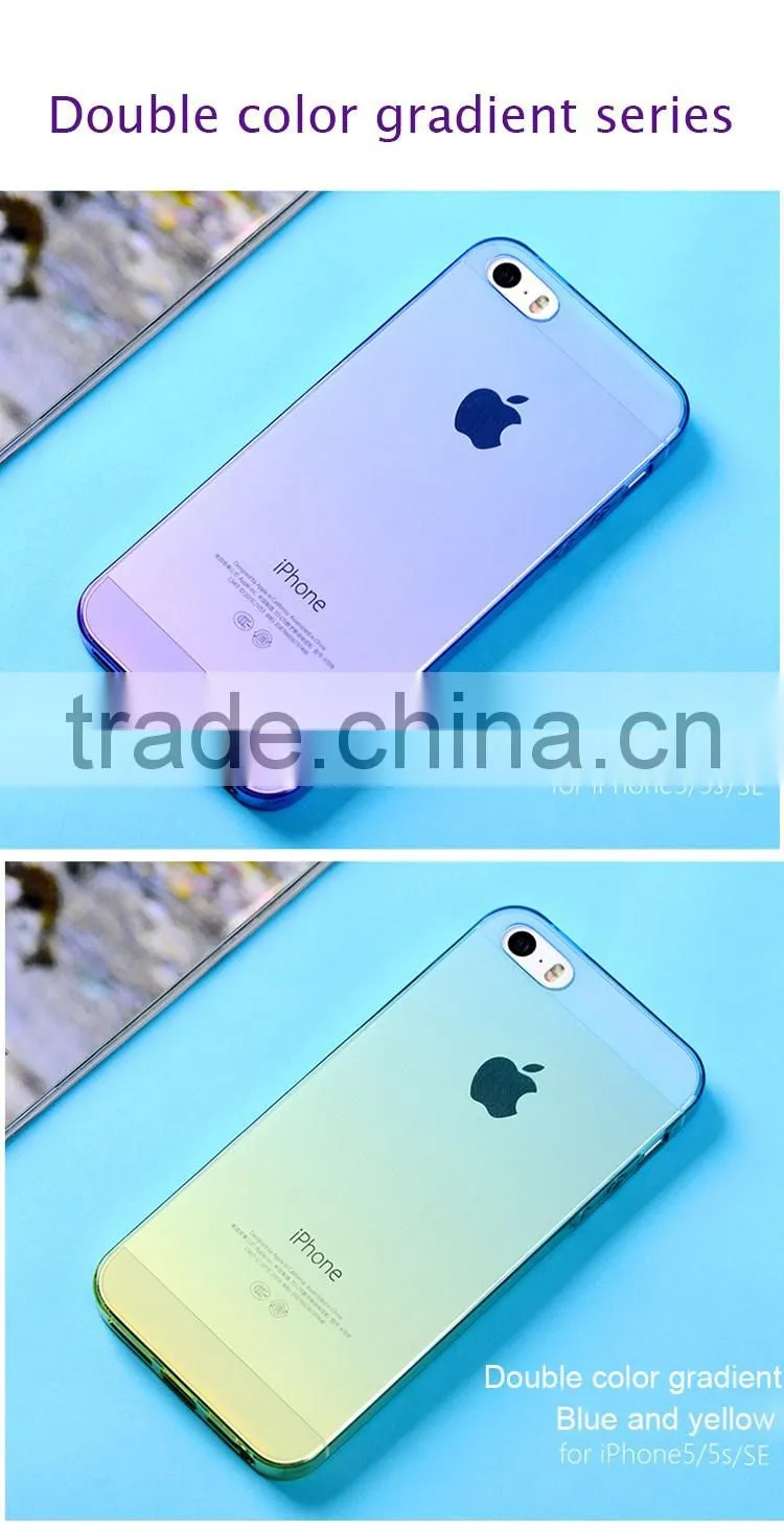 0.3mm 3d silicone phone case electroplating tpu case universal silicone phone case color changing phone case for iphone6,6plus