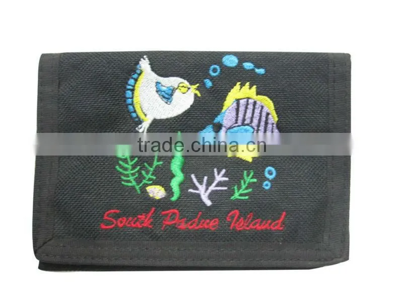 2016 embroidery wallet/magic wallet,tough wallet/teen wallets