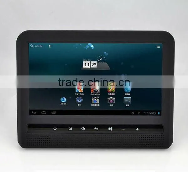 9 inch Android headrest dvd player with mounting bracket