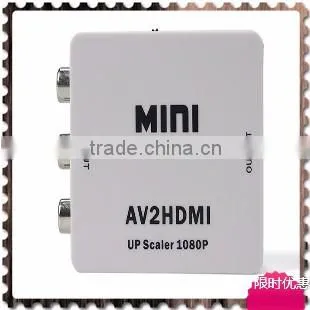 av to hdmi converter Mini Size AV to HDMI Converter RCA to HDMI Converter 3RCA to HDMI Converter 1080P