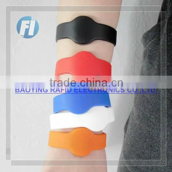 Rf wrist band RFID silicone wrist band