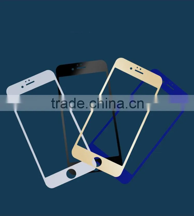 Christmas promotion Colorful electroplating for iphone 6 mirror screen protector