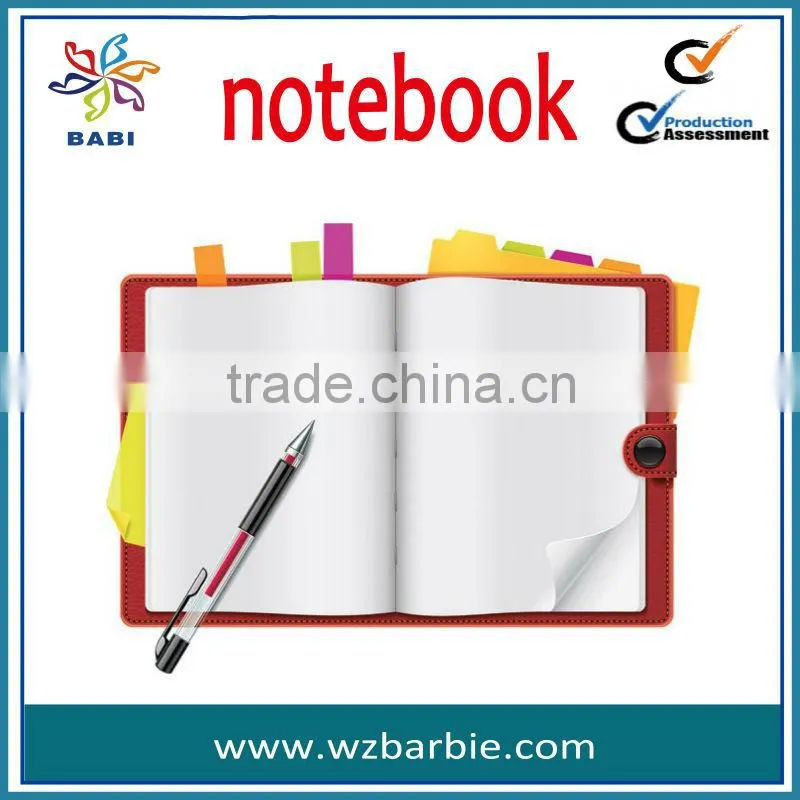 PU leather cover notebooks