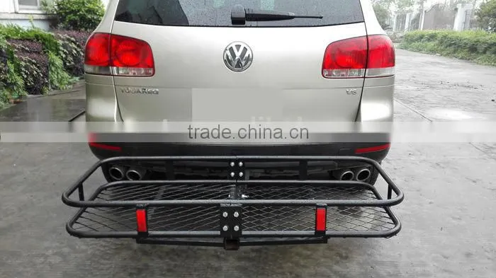Heavy duty hitch mounted luggage carrier For land cruiser