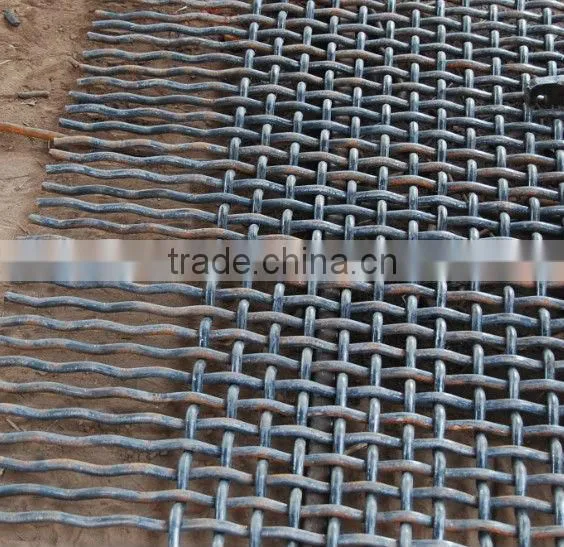 Hot sale 2.34mm heavy duty Crimped wire mesh / Crimped wire mesh large
