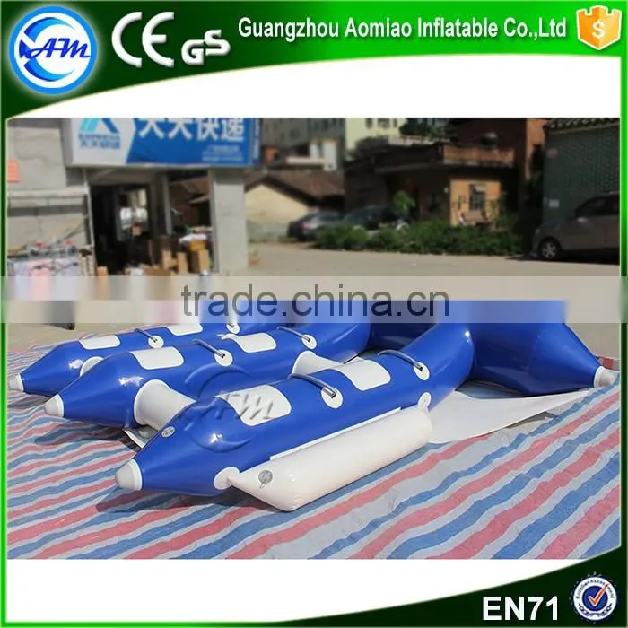 Cheap inflatable raft fishing boat for sale inflatable flying fish tube towable