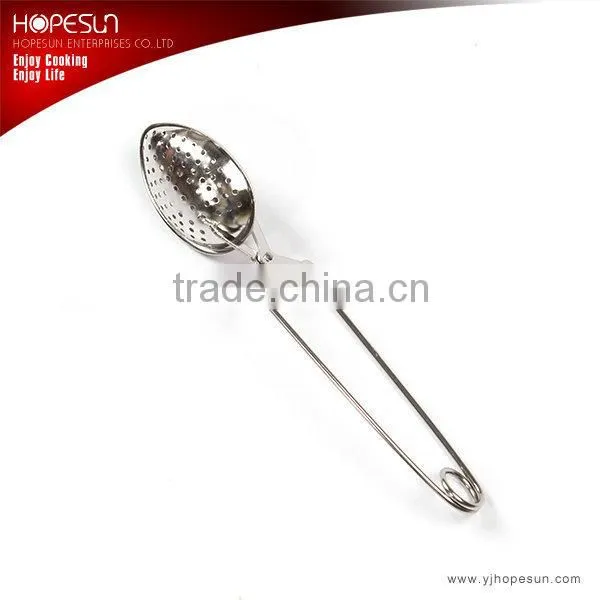 HS-TI109 stainless steel tea ball with TPR