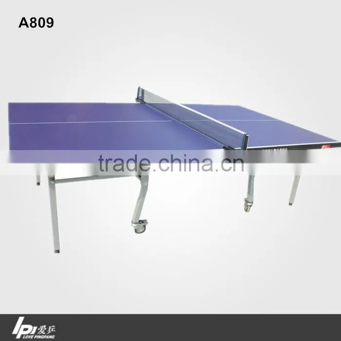 OEM Movable Double folded Wheel Ping Pong Table