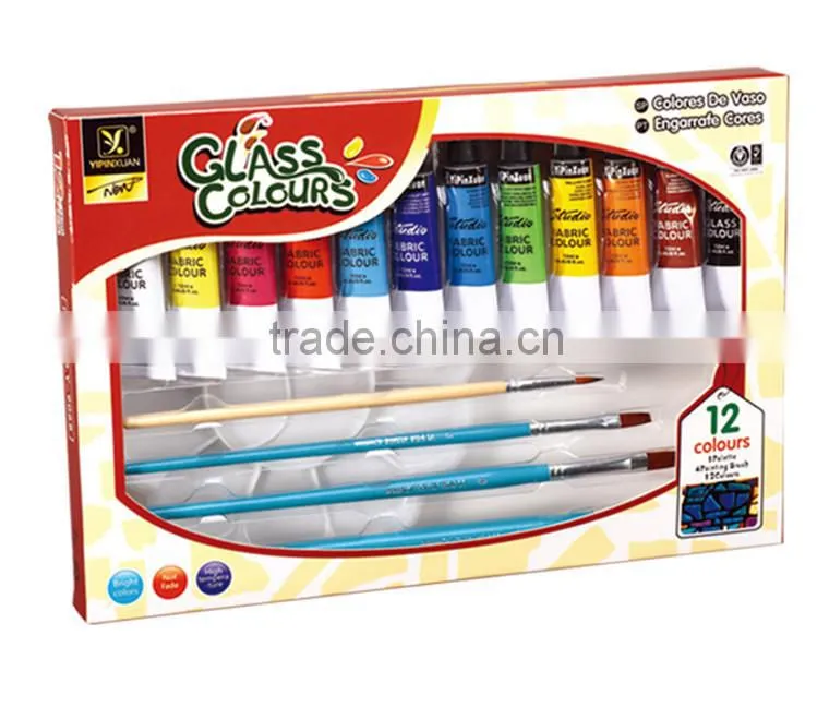 In Stock Hot Sell Delicate Multicolor 12 Color Art Acrylic Colour Paint