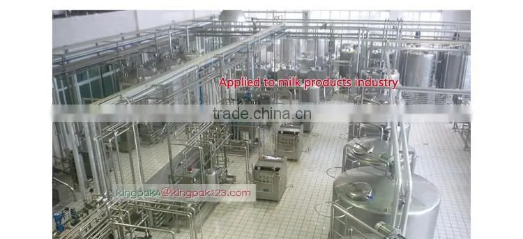 GJJ Series Fluid Milk High Pressure Homogenizer