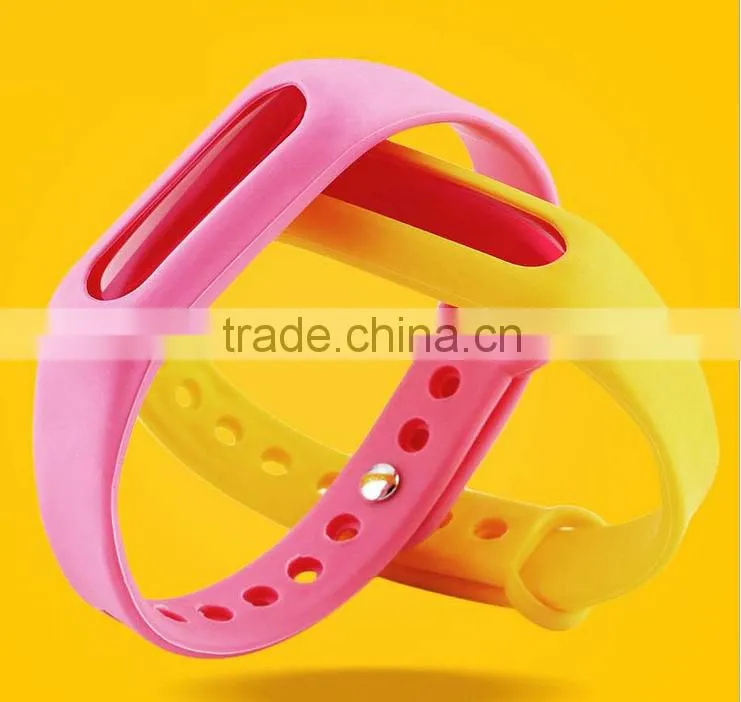 The adjustable mosquito repellent bracelet, anti-mosquito insect-resistant TPR harmless plant capsules bracelet