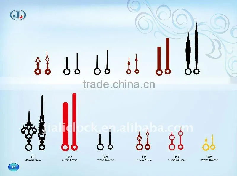 Quartz Hour & Minute Clock hands