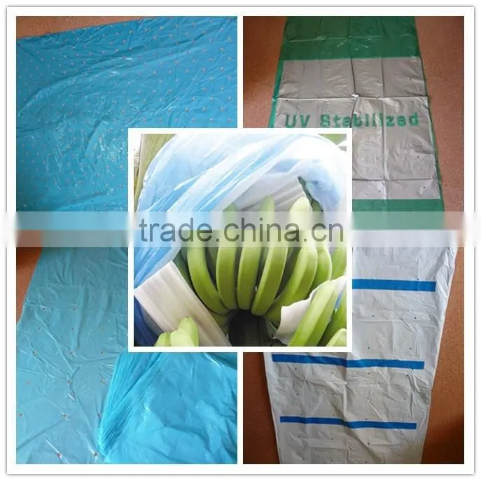 Blue PE bags banana protective bags with high quality