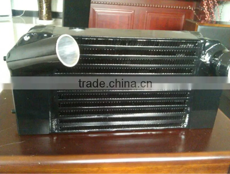 charge air coler for construction machinery