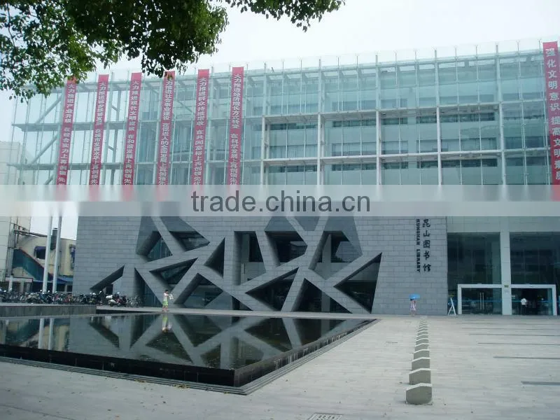 Decorative PET White Perpendicular Stripe Gradation Window Film Similar to 3M Window Film