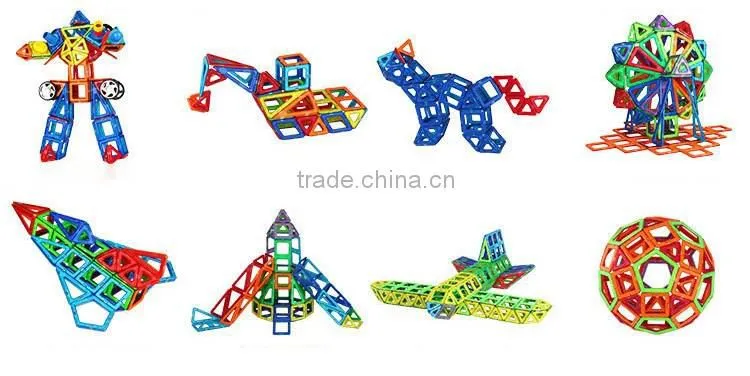 Magmagic Toys Plastic Magnetic Building Block Toys