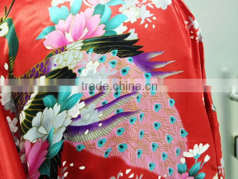 NEW Women Silk Satin Pajama Sleepwear Short Night Gown Robe Lady Dress Colorful