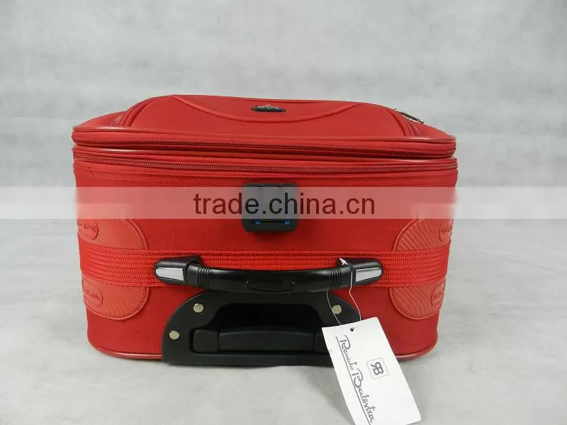 1pc promotional 21'' cabin luggage 600D1200D1680D polyester trolley luggage