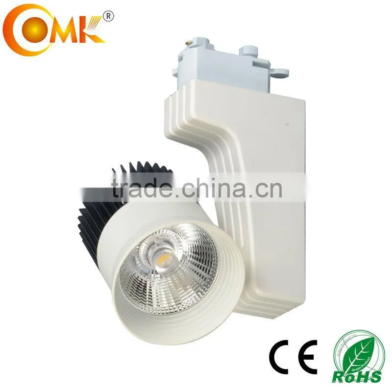 25w Sharp COB Dimmable Led Track Rail Light