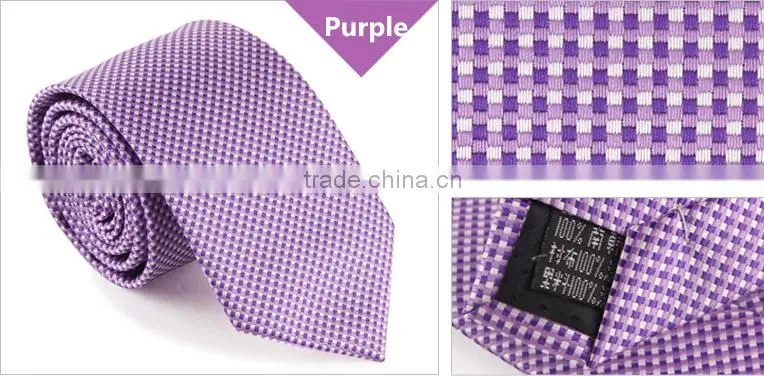 Men black business tie dot formal necktie from china