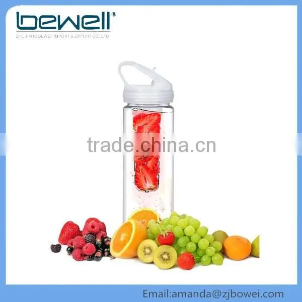 Plastic Tritan Sport Infuser Water Bottle 2016 Hot Bpa Free Fruit Infusion Bottle Sample