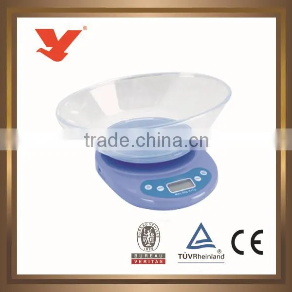 food measuring scale touch screen