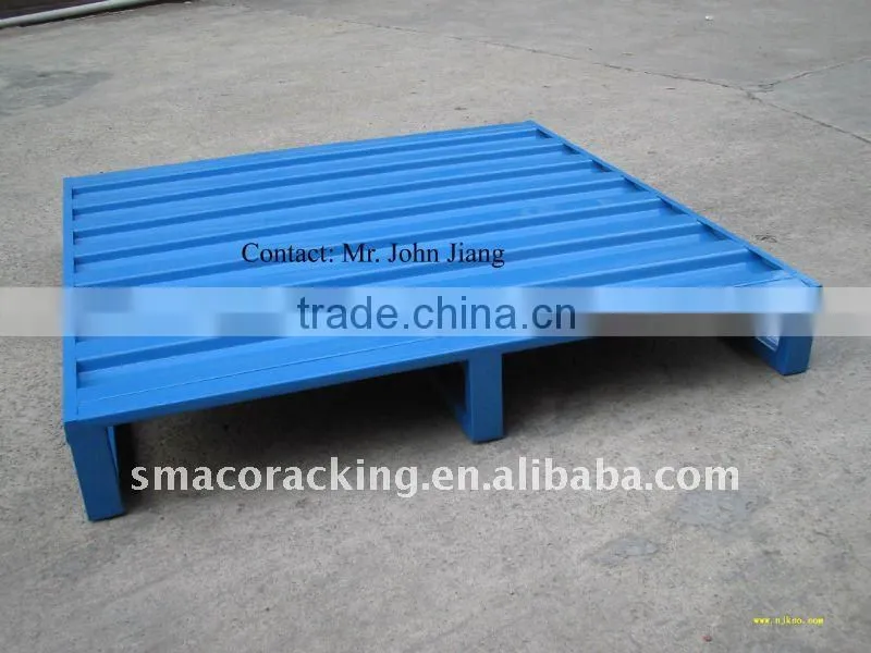Warehouse steel pallet