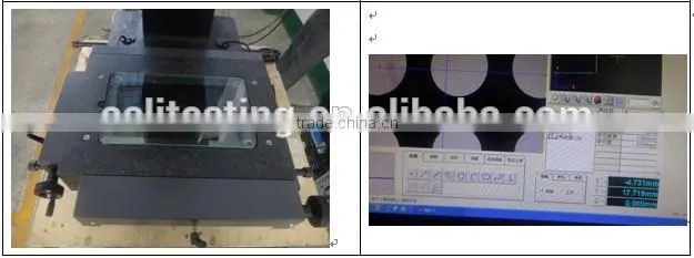 2D optical Measuring System