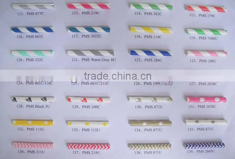 Factory Directly Supply - Eco Paper Straw - USD0.019/pc Only!