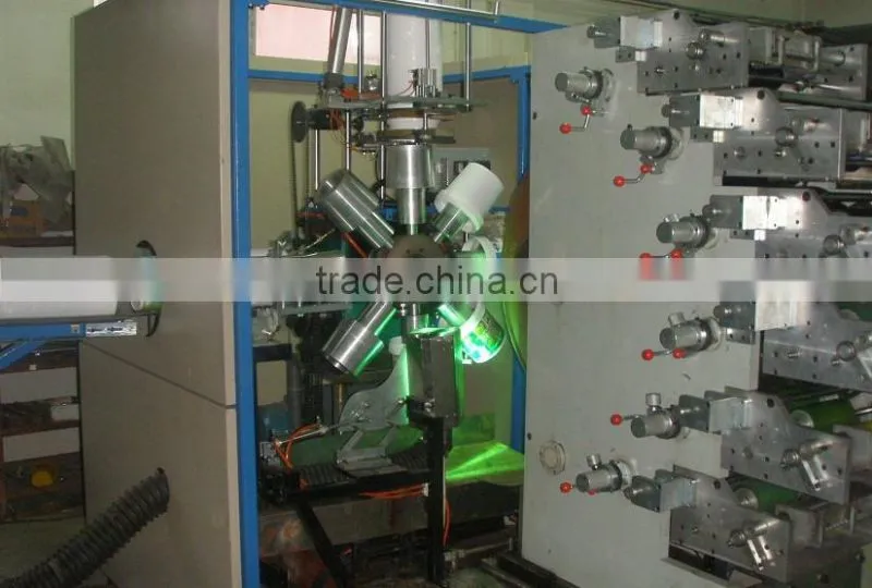DAKE-350T plastic bucket offset printing machine for injection bucket